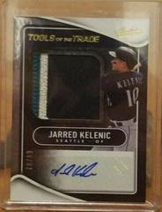 Jarred Kelenic Baseball Cards 2022 Panini Absolute Tools of the Trade Jumbo Swatch Signatures Prices