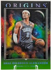 Shai Gilgeous-Alexander [Neon Green] #23 Basketball Cards 2023 Panini Origins Prices