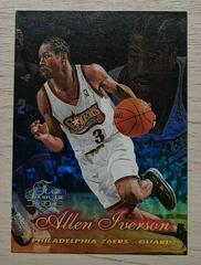Allen Iverson [Row 2] Basketball Cards 1997 Flair Showcase Prices