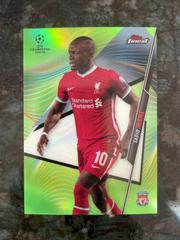 Sadio Mane [Green Refractor] Soccer Cards 2019 Finest UEFA Champions League Prices