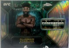 Aljamain Sterling #GNW-6 Ufc Cards 2024 Topps Chrome UFC Generation Now Prices
