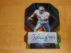 Warren Moon [Tie Dye Die Cut] #SIP-WMO Football Cards 2021 Panini Select Signatures Prizm Prices