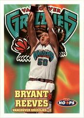 Bryant Reeves #157 Basketball Cards 1997 Hoops Prices