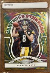 Kenny Pickett #CS-11 Football Cards 2022 Panini Certified Stunners Prices