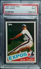 Bob James #114 Baseball Cards 1985 Topps Mini Prices