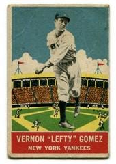 Vernon Lefty Gomez Baseball Cards 1933 DeLong Prices