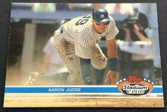 Aaron Judge [Design Variation] #255 Baseball Cards 2021 Stadium Club Prices
