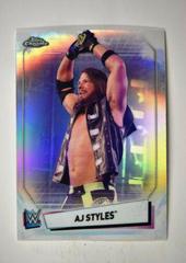 AJ Styles Wrestling Cards 2021 Topps Chrome WWE Prices