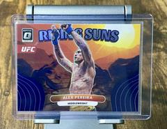 Alex Pereira [Purple] #5 Ufc Cards 2023 Panini Donruss Optic UFC Rising Suns Prices