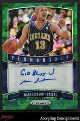 Mark Jackson [Green Ice] #PM-MJK Basketball Cards 2019 Panini Prizm Penmanship Prices