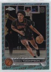 Amen Thompson [OTE] #11 Basketball Cards 2022 Topps Chrome OTE Overtime Elite Prices