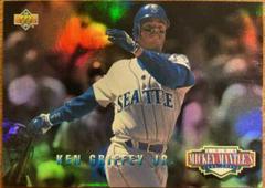 Ken Griffey Jr. #MM10 Baseball Cards 1994 Upper Deck Mickey Mantle Long Shots Prices