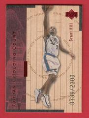 Grant Hill, Michael Jordan [Jordan Hld.Court Bronze] Basketball Cards 1998 Upper Deck Hardcourt Jordan Holding Court Prices