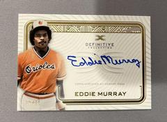 Eddie Murray Baseball Cards 2023 Topps Definitive Autograph Collection Prices