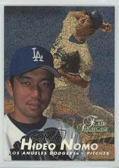 Hideo Nomo [Row 0] #16 Baseball Cards 1997 Flair Showcase Prices