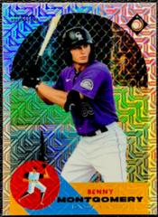 Benny Montgomery [Orange Refractor Mega Box Mojo] #BA-12 Baseball Cards 2022 Bowman Chrome Ascensions Prices