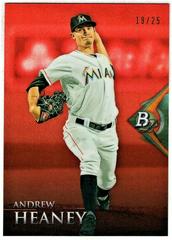 Andrew Heaney [Red Refractor] Baseball Cards 2014 Bowman Platinum Chrome Prospects Prices
