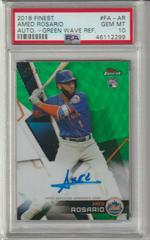 Amed Rosario [Green Wave Refractor] #AR Baseball Cards 2018 Topps Finest Autographs Prices