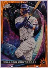 Willson Contreras [Orange Galactic] Baseball Cards 2022 Topps Cosmic Chrome Star Gaze Prices