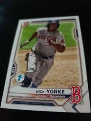 Nick Yorke #BFE-114 Baseball Cards 2021 Bowman 1st Edition Prices