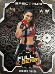 Hikaru Shida #FG-16 Wrestling Cards 2021 Upper Deck AEW Spectrum Full Gear Metal Prices