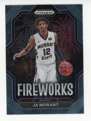 Ja Morant #18 Basketball Cards 2023 Panini Prizm Draft Picks Fireworks Prices