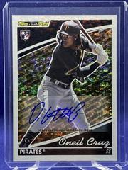 Oneil Cruz [Autograph] #BG-20 Baseball Cards 2022 Topps Update Black Gold Prices