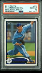 Clayton Kershaw [Brooklyn Jersey] #600 Baseball Cards 2012 Topps Prices