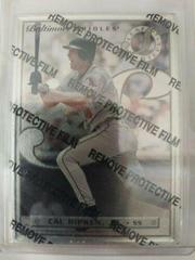 Cal Ripken Jr. [w/ Coating] #17 Baseball Cards 1996 Leaf Steel Prices