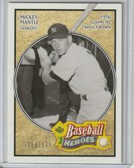 Mickey Mantle #162 Baseball Cards 2005 Upper Deck Baseball Heroes Prices
