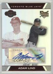 Adam Lind [Autograph] Baseball Cards 2007 Topps CO Signers Prices