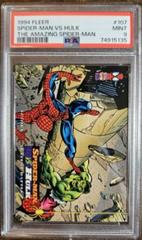 Spider-Man VS Hulk #107 Marvel 1994 Fleer Amazing Spider-Man Prices