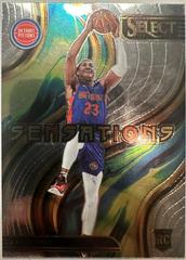 Jaden Ivey #15 Basketball Cards 2022 Panini Select Sensations Prices