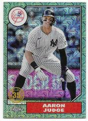 Aaron Judge [Green] #T87C-6 Baseball Cards 2022 Topps Update 1987 Chrome Prices