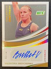 Valentina Shevchenko [Gold] Ufc Cards 2021 Panini Immaculate UFC Heralded Signatures Prices