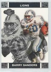 Barry Sanders #46 Football Cards 2007 Topps CO Signers Prices