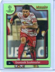Dominik Szoboszlai [Refractor] Soccer Cards 2021 Topps Merlin Chrome UEFA Prices