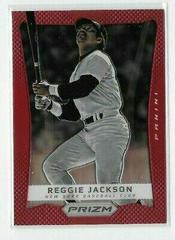 Reggie Jackson [Red Prizm] Baseball Cards 2012 Panini Prizm Prices
