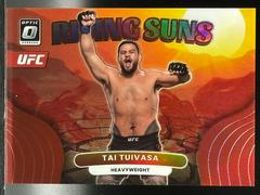 Tai Tuivasa [Red] #20 Ufc Cards 2023 Panini Donruss Optic UFC Rising Suns Prices