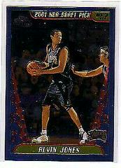 Alvin Jones #164 Basketball Cards 2001 Topps Chrome Prices