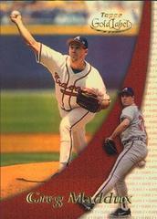 Greg Maddux [Class 2] #2 Baseball Cards 2000 Topps Gold Label Prices