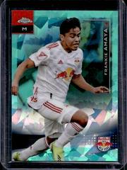 Frankie Amaya [Aqua] Soccer Cards 2021 Topps Chrome MLS Sapphire Prices