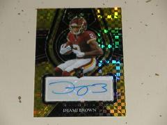 Dyami Brown [Gold] #RS-DBR Football Cards 2021 Panini Select Rookie Signatures Prices
