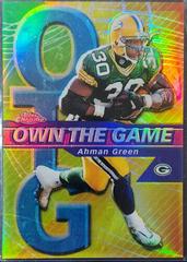 Ahman Green [Refractor] #OG12 Football Cards 2002 Topps Chrome Own the Game Prices