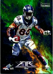 Demaryius Thomas [Green] #10 Football Cards 2014 Topps Fire Prices