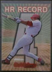 Mark McGwire [#4] #220 Baseball Cards 1999 Topps Home Run Record Prices