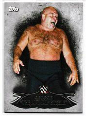 George The Animal Steele Wrestling Cards 2015 Topps WWE Undisputed Prices