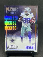 Dez Bryant [Playoff Ticket] #3 Football Cards 2016 Panini Contenders Prices