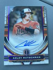 Adley Rutschman [Purple] Baseball Cards 2023 Topps Tribute Autographs Prices
