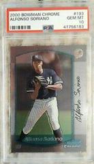 Alfonso Soriano #193 Baseball Cards 2000 Bowman Chrome Prices